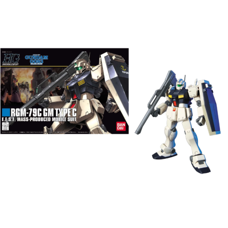 GUNDAM - HGUC RGM-79C GM Type C 1/144 - Model Kit 