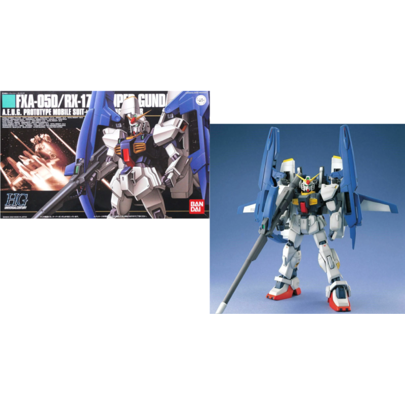 GUNDAM - HGUC - FXA-05D/RX178 Super Gundam 1/144 - Model Kit 