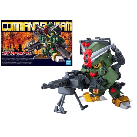 GUNDAM - SD - BB370 LegendBB Command Gundam - Model Kit - 8cm 