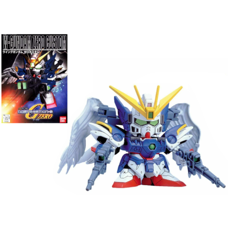 GUNDAM - SD - BB203 W Gundam Zero Custom - Model Kit - 8cm 