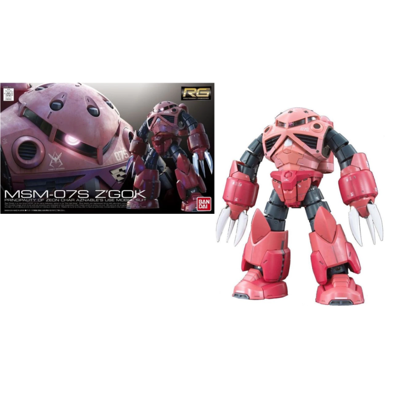 GUNDAM - RG 1/144 MSM-07S Z'GoK Char Custom - Model Kit 