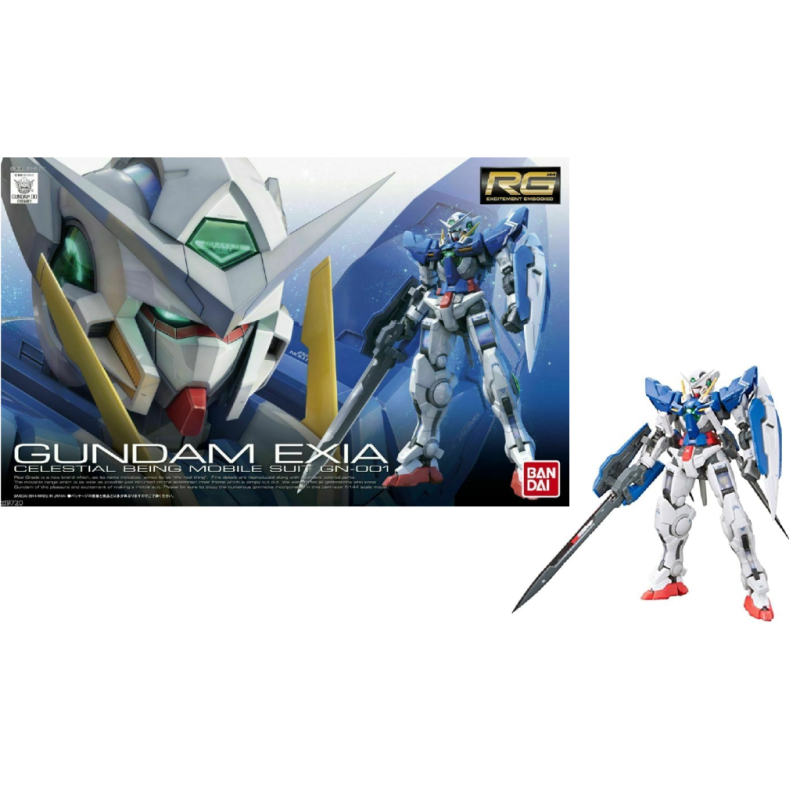 GUNDAM - RG 1/144 GN-001 Gundam Exia - Model Kit 