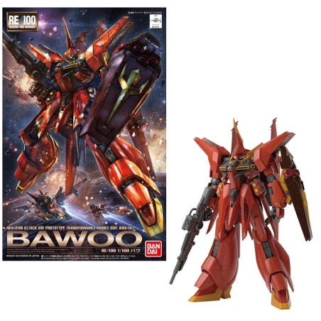 GUNDAM - RE/100 1/100 Bawoo - Model Kit 