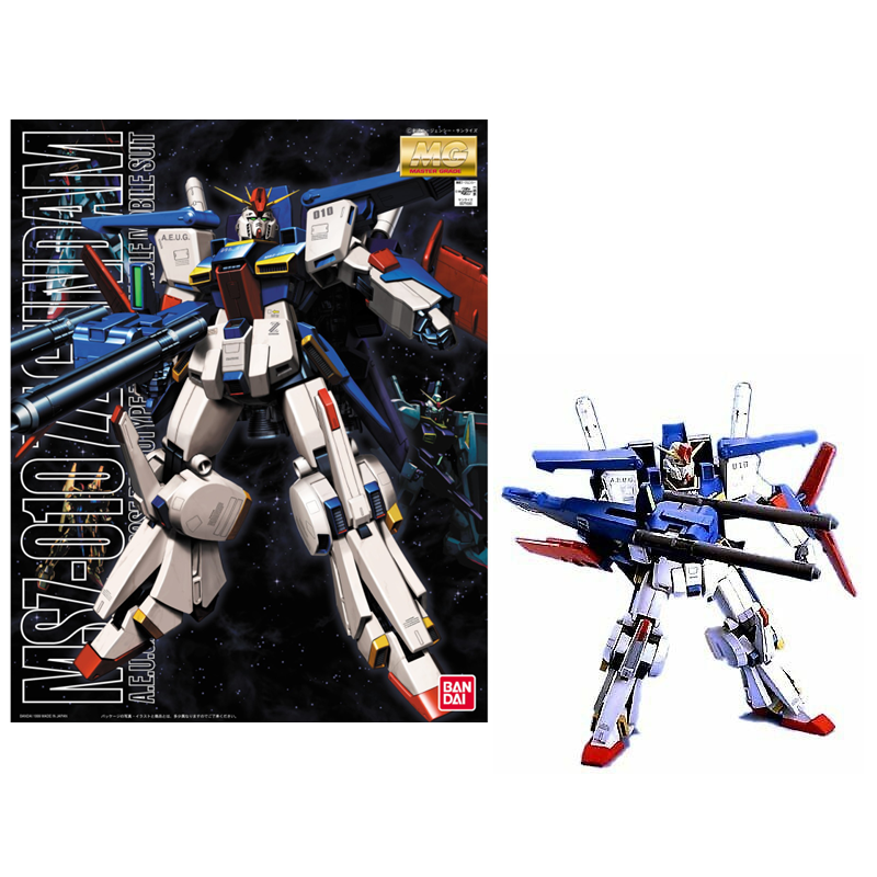 GUNDAM - MG 1/100 ZZ Gundam MSZ-010 - Model Kit 