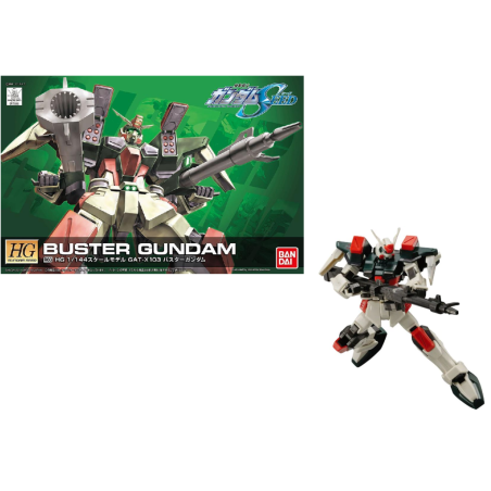 GUNDAM - HG R03 Buster Gundam GAT-X103 1/144 - Model Kit 