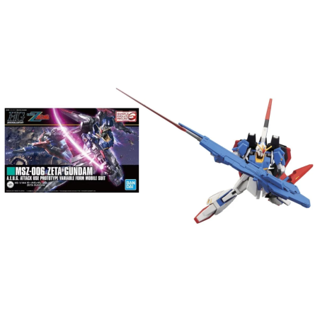 GUNDAM - HG 1/144 MSZ-006 Zeta Gundam - Model Kit 