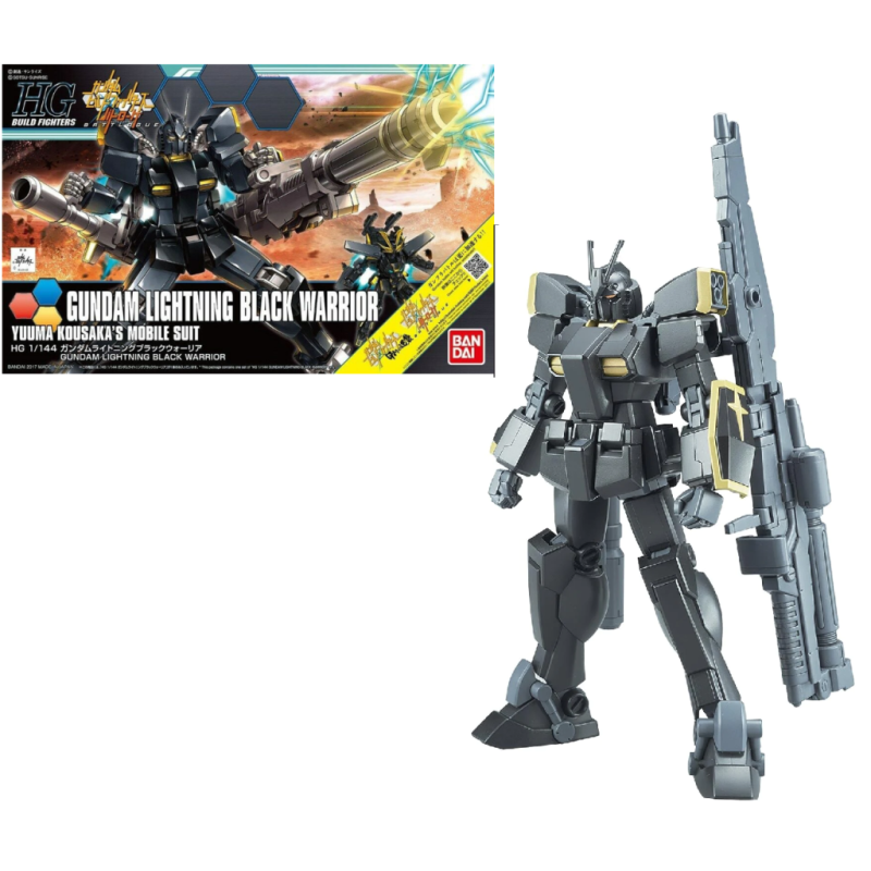GUNDAM - HG Gundam Lightning Black Warrior 1/144 - Model Kit 