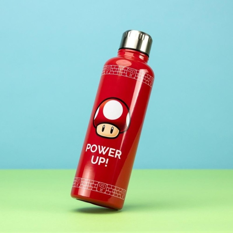 SUPER MARIO - Power Up - Gourde en métal 500ml 