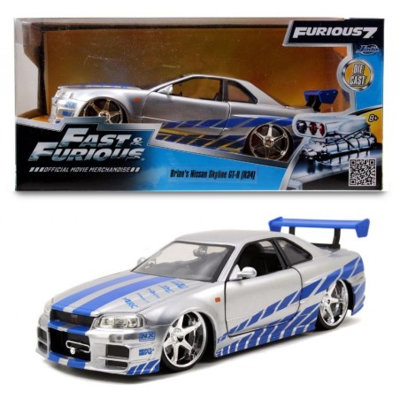FAST & FURIOUS - 2002 Nissan Skyline - 1:24 