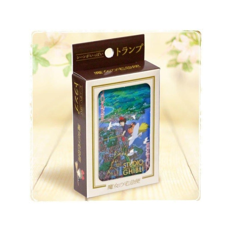 GHIBLI - Kiki la petite sorcière - Jeu de cartes à jouer (54 cartes) 