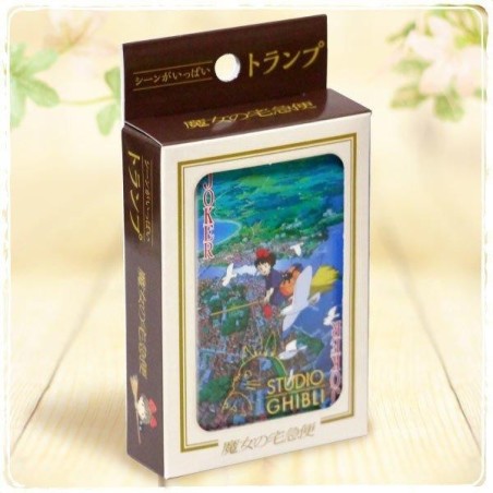 GHIBLI - Kiki la petite sorcière - Jeu de cartes à jouer (54 cartes) 