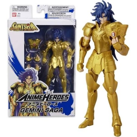 SAINT SEIYA - Gemini Seiya - Figurine Anime Heroes 17cm 
