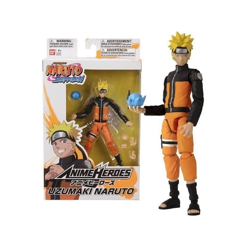 NARUTO - Uzumaki Naruto - Figurine Anime Heroes 17cm 