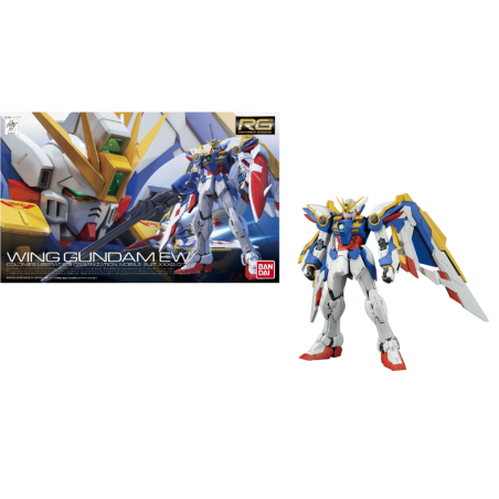 GUNDAM - RG 1/144 XXXG-01W Wing Gundam EW - Model Kit 13cm 