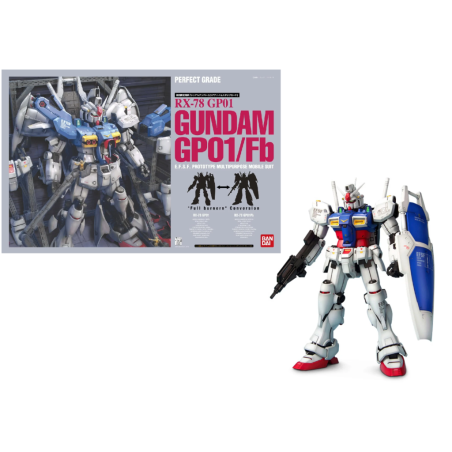 GUNDAM - PG 1/60 RX-78 Gundam GP-01/Fb - Model Kit 18cm REPROD 