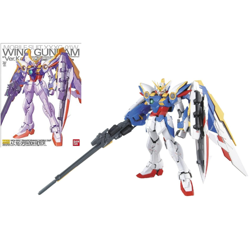 GUNDAM - MG 1/100 Wing Gundam Ver.Ka - Model Kit 18cm 