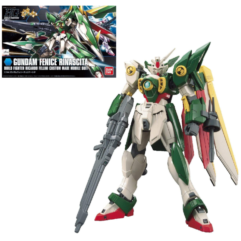 GUNDAM - HGBF 1/144 Wing Gundam Fenice - Model Kit 13cm 
