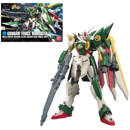 GUNDAM - HGBF 1/144 Wing Gundam Fenice - Model Kit 13cm 