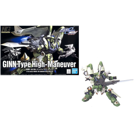 GUNDAM - 1/144 HG Ginn High Spec Custom - Model Kit 13cm 
