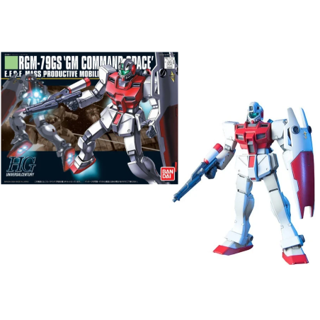 GUNDAM - 1/144 HGUC GM Command Space - Model Kit 13cm 