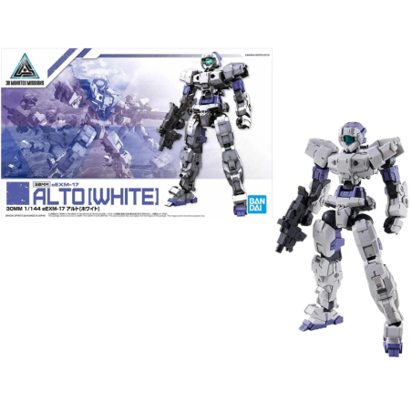 GUNDAM - 30MM 1/144 eEXM-17 Alto White - Model Kit 