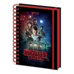 STRANGER THINGS - One Sheet - Notebook A5 2