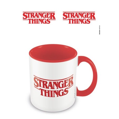 STRANGER THINGS - Logo - Mug intérieur coloré 315ml 