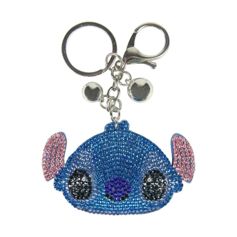 STITCH - Strass - Porte-clés 3D 