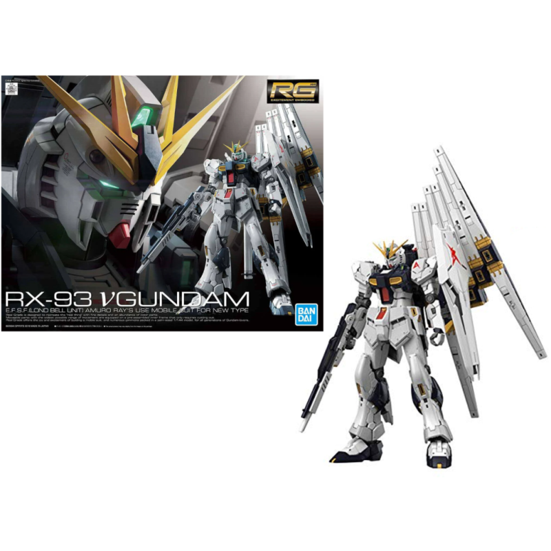 GUNDAM - RG 1/144 v Gundam - Model Kit 13cm 