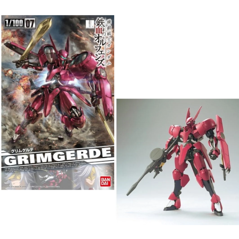 GUNDAM - 1/100 Grimgerde - Model Kit 18cm 