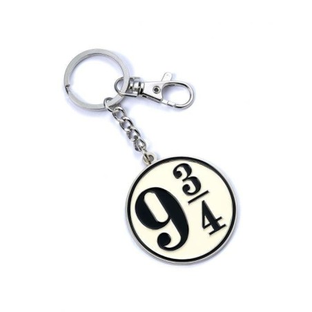 HARRY POTTER - Platform 9 3/4 - Porté-clés plaqué argent 