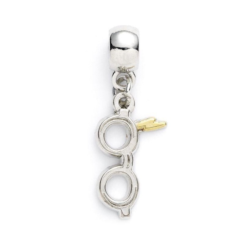HARRY POTTER - Eclair & Lunettes - Charme pour Collier & Bracelet 