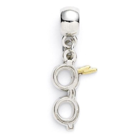 HARRY POTTER - Eclair & Lunettes - Charme pour Collier & Bracelet 