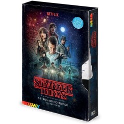 STRANGER THINGS - VHS - Notebook A5 Premium 2