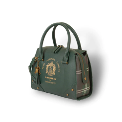 HARRY POTTER - Slytherin - Luxury Plaid Top Handbag '28x22x13cm' 2