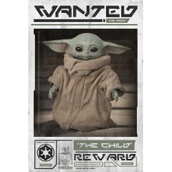 STAR WARS - The Mandalorian - Poster 61X91 - Wanted the Child 2