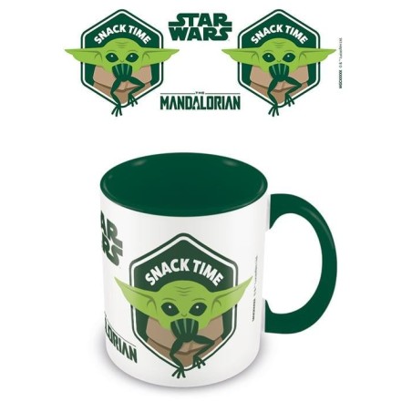 MANDALORIAN - Snack Time - Mug intérieur coloré 315ml 