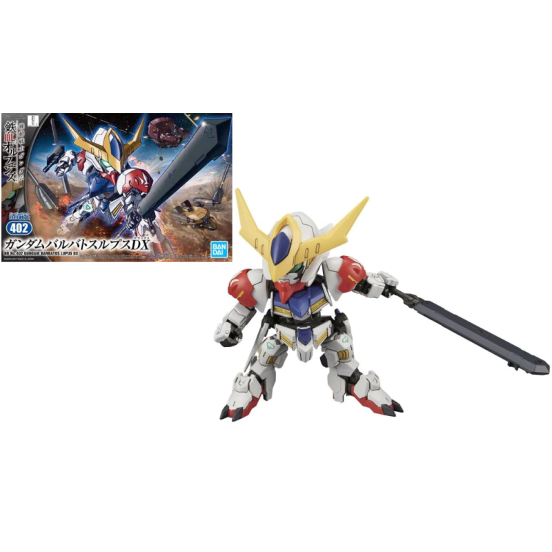 GUNDAM - IBO BB402 Gundam Barbatos Lupus DX - Model Kit - 8cm 