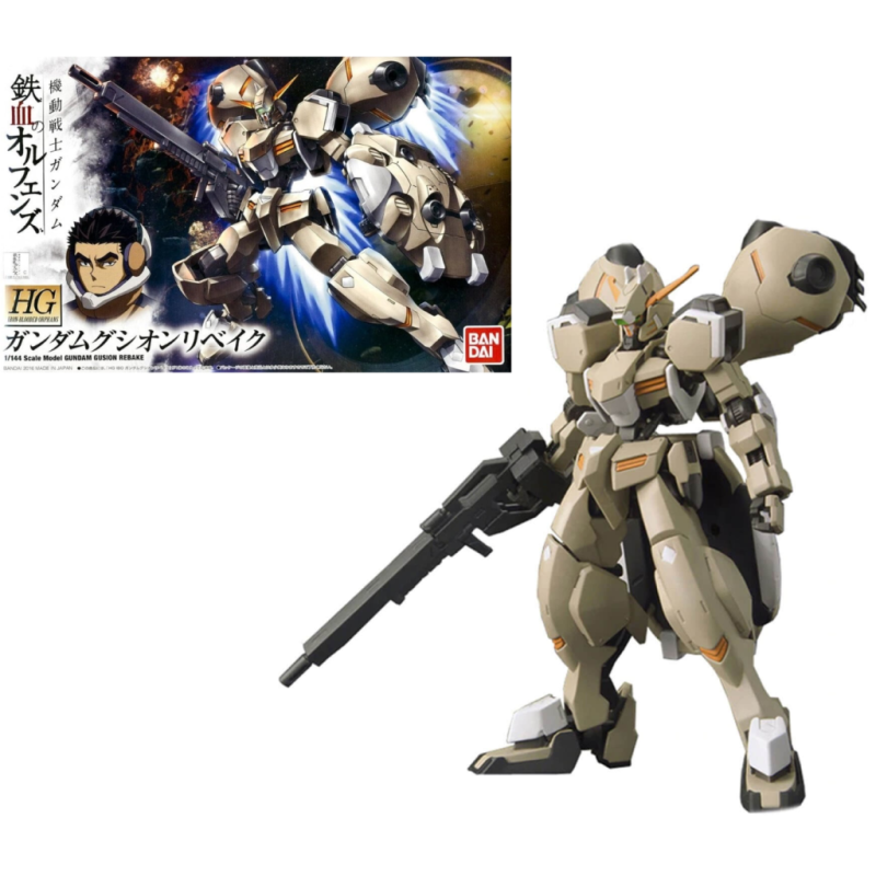 GUNDAM - IBO HG 1/144 Gundam Guzion Rebake - Model Kit - 13cm 