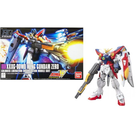 GUNDAM - HGAC Wing Gundam Zero - Model Kit - 13cm 