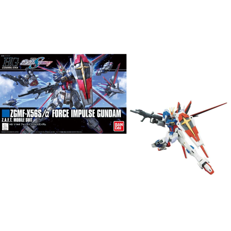 GUNDAM - HGCE 1/144 Force Impulse Gundam - Model Kit - 13cm 