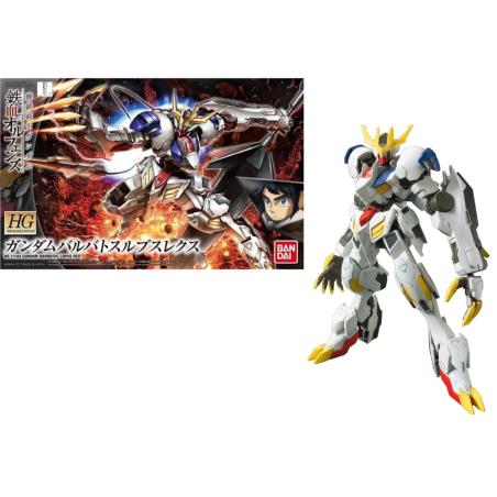 GUNDAM - HG 1/144 Gundam Barbatos Lupus Rex - Model Kit - 13cm 