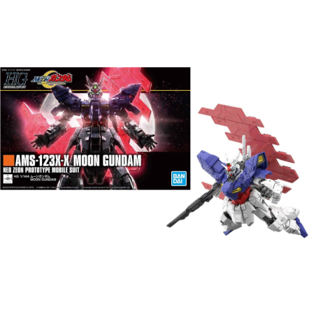 GUNDAM - HGUC 1/144 Moon Gundam - Model Kit - 13cm 
