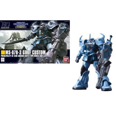 GUNDAM - HGUC 1/144 GOUF Custom - Model Kit - 13cm 