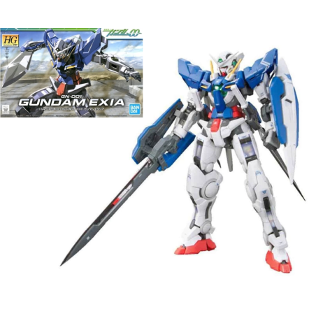 GUNDAM - HG 1/44 EXIA - Model Kit - 13cm 