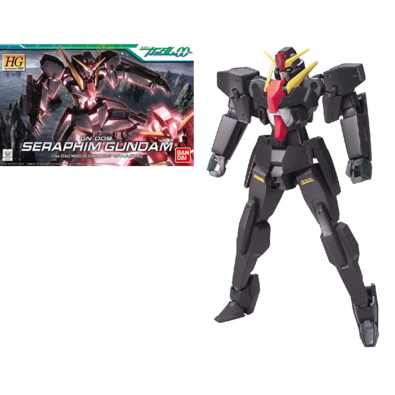 GUNDAM - HG 1/44 Seraphim Gundam - Model Kit - 13cm 