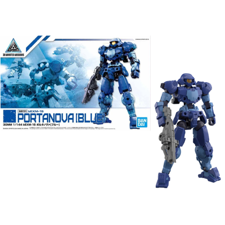 GUNDAM - 30MM 1/144 bEXM-15 Portanova BLUE - Model Kit 