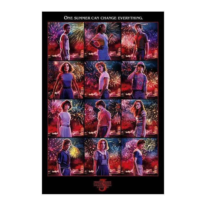 STRANGER THINGS - Poster 61X91 - Character Montage 