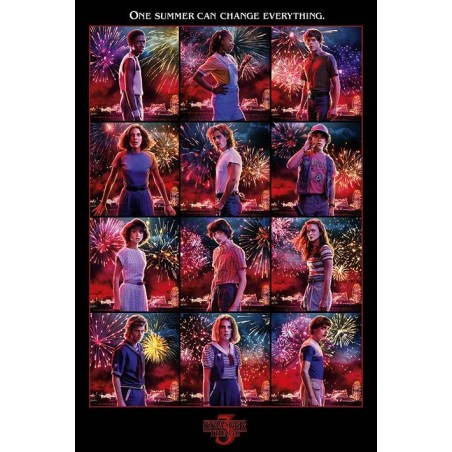 STRANGER THINGS - Poster 61X91 - Character Montage 