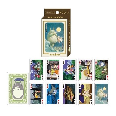 GHIBLI - Totoro - Jeu de cartes à jouer (54 cartes) 